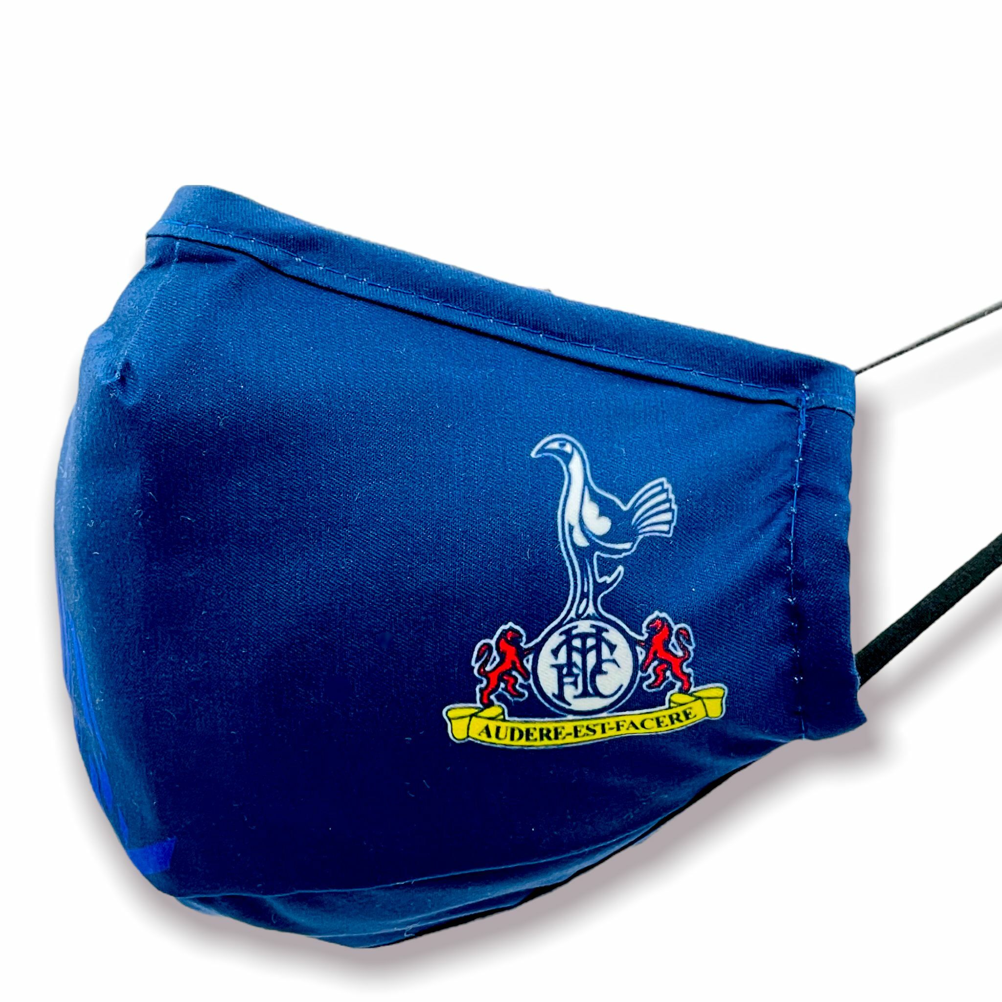 熱刺藍紫色經典會徽布口罩