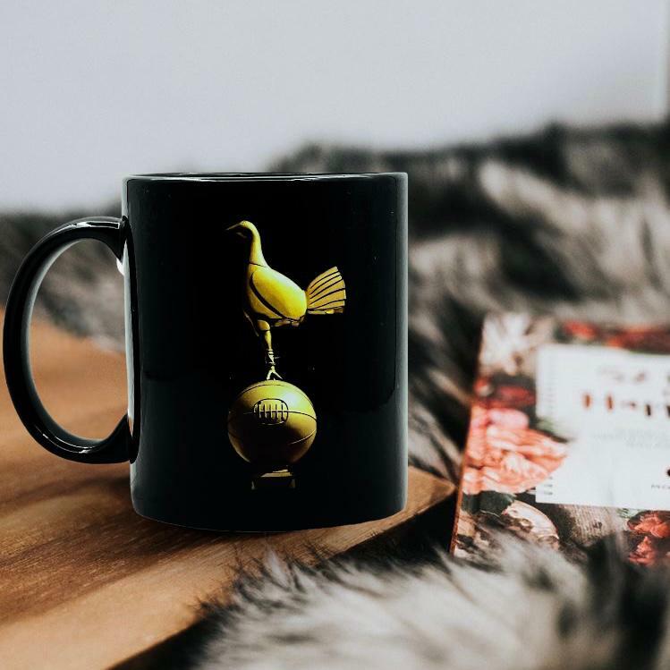 熱刺黑色金雄雞水杯