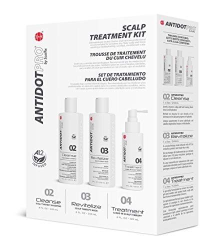 ANTIDOTPRO 02+03+04 Scalp Therapy Package 安妥多和解頭髮頭皮護理洗護終極套裝 240ml+240ml+120ml (濕疹適用)