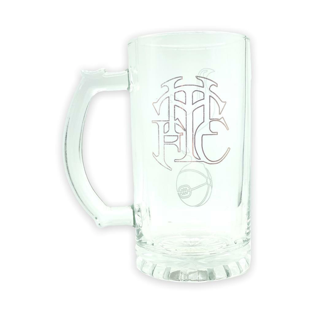 熱刺金色THFC玻璃啤酒杯