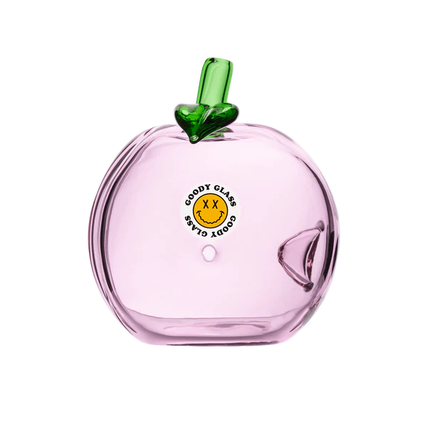 PEACHY HAND PIPE BY GOODY GLASS