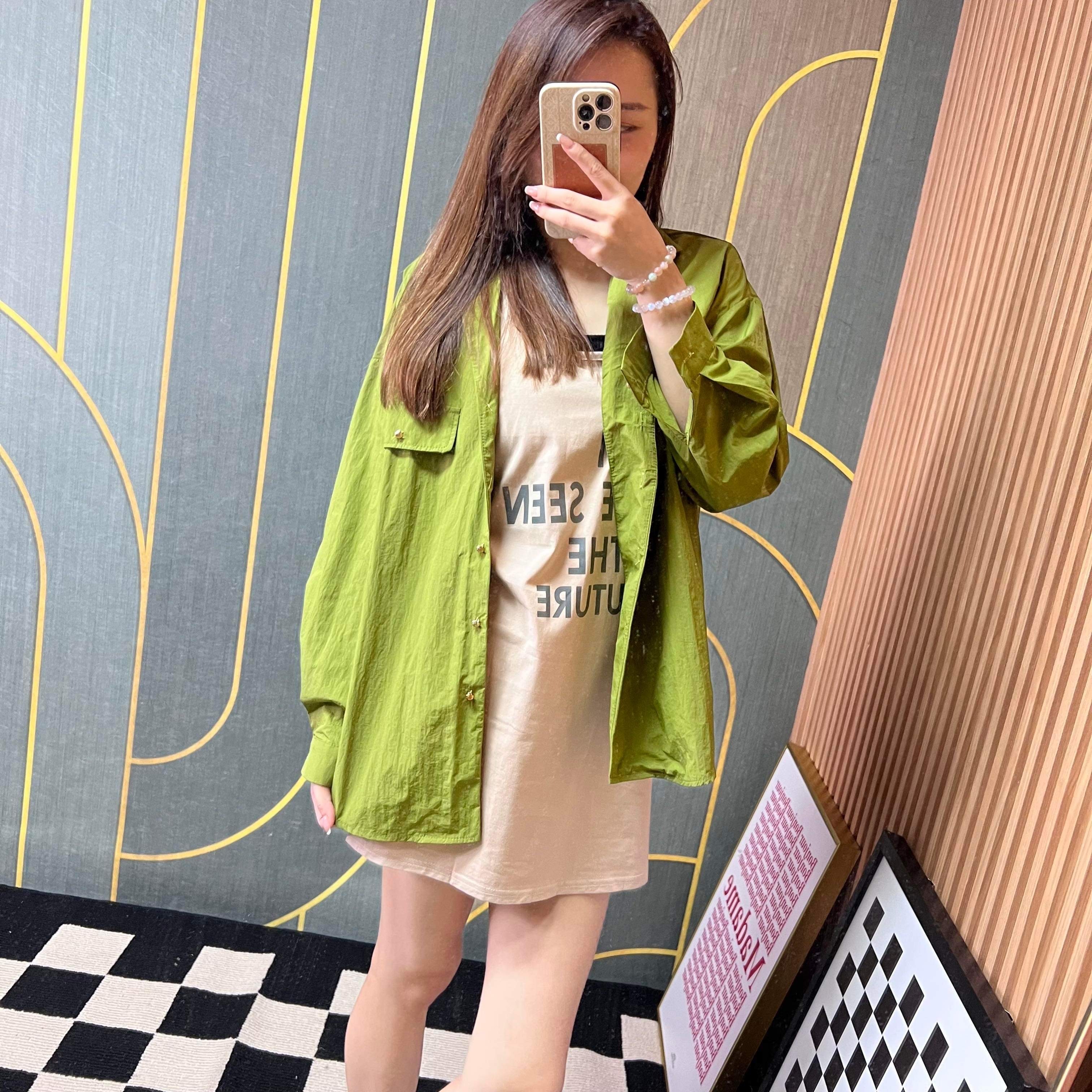 【Hoi2推介】風衣料金鈕裇衫