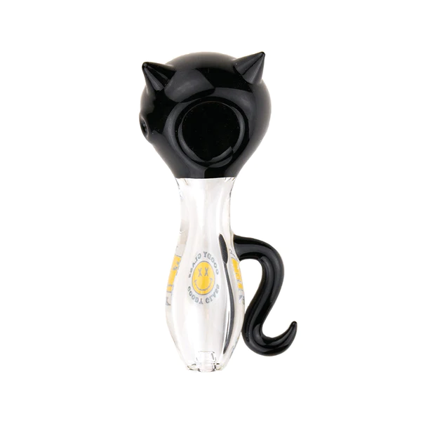 KITTY HAND PIPE BY GOODY GLASS