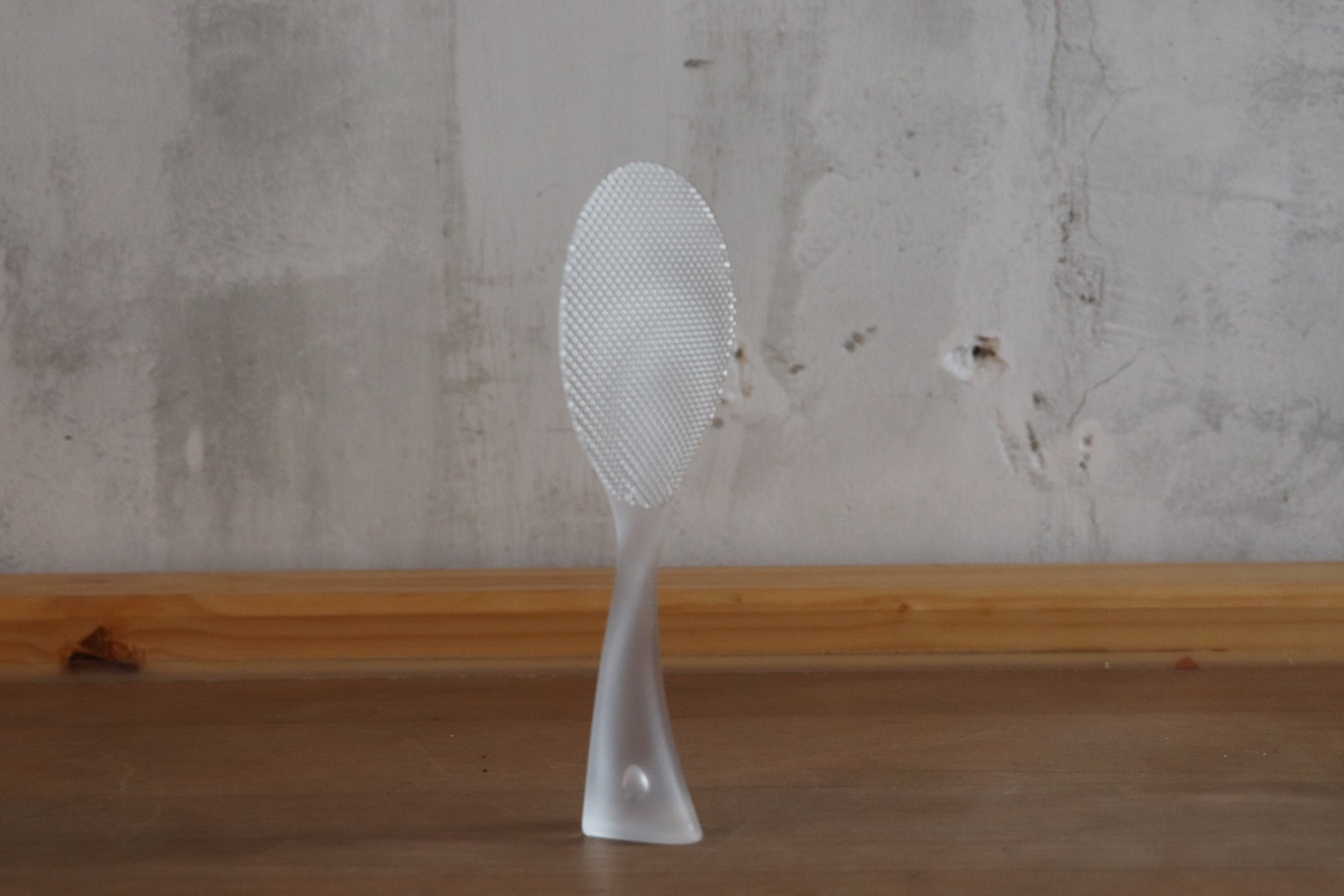 Marna 可站立式 透明 不粘黏飯匙