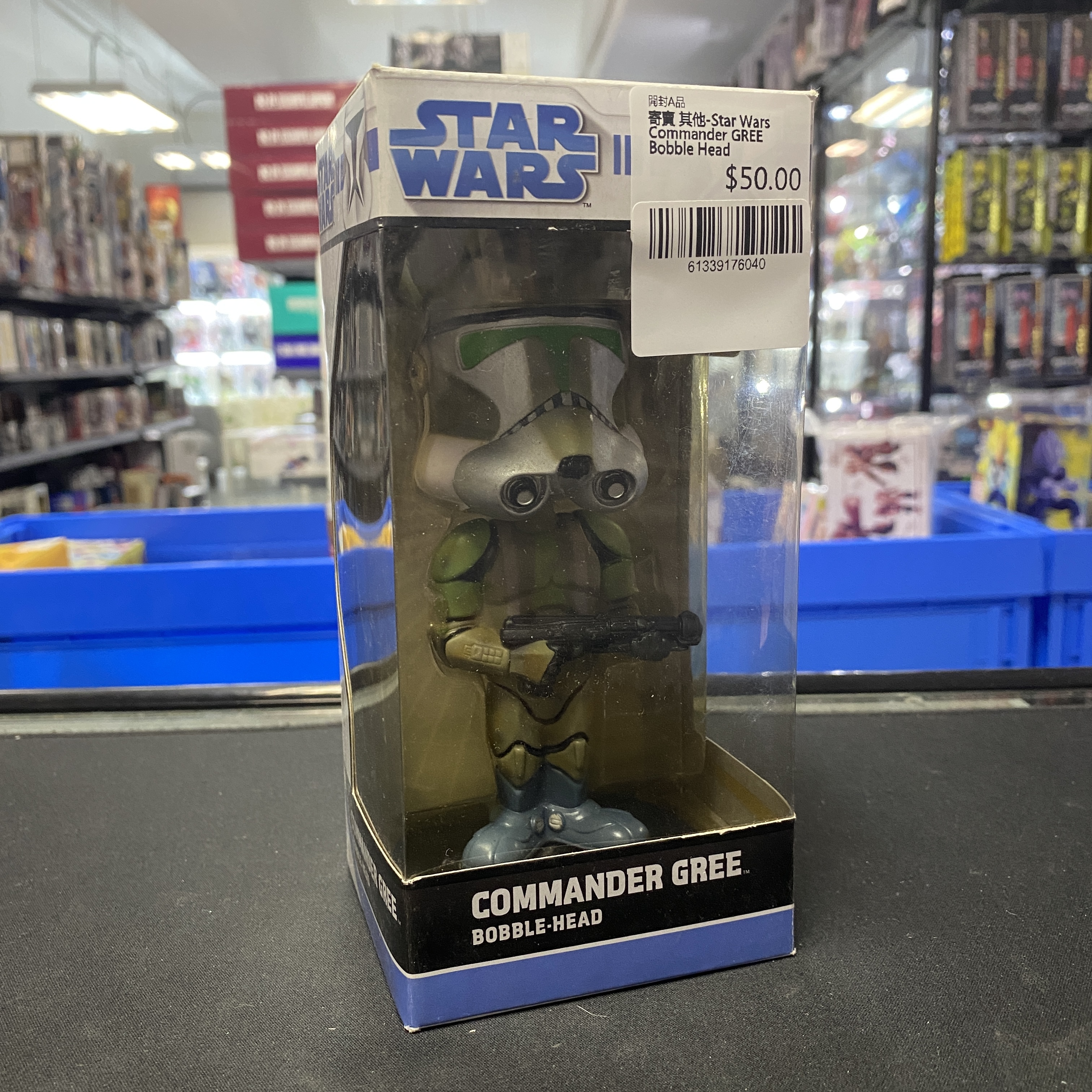 寄賣 其他-Star Wars Commander GREE Bobble Head