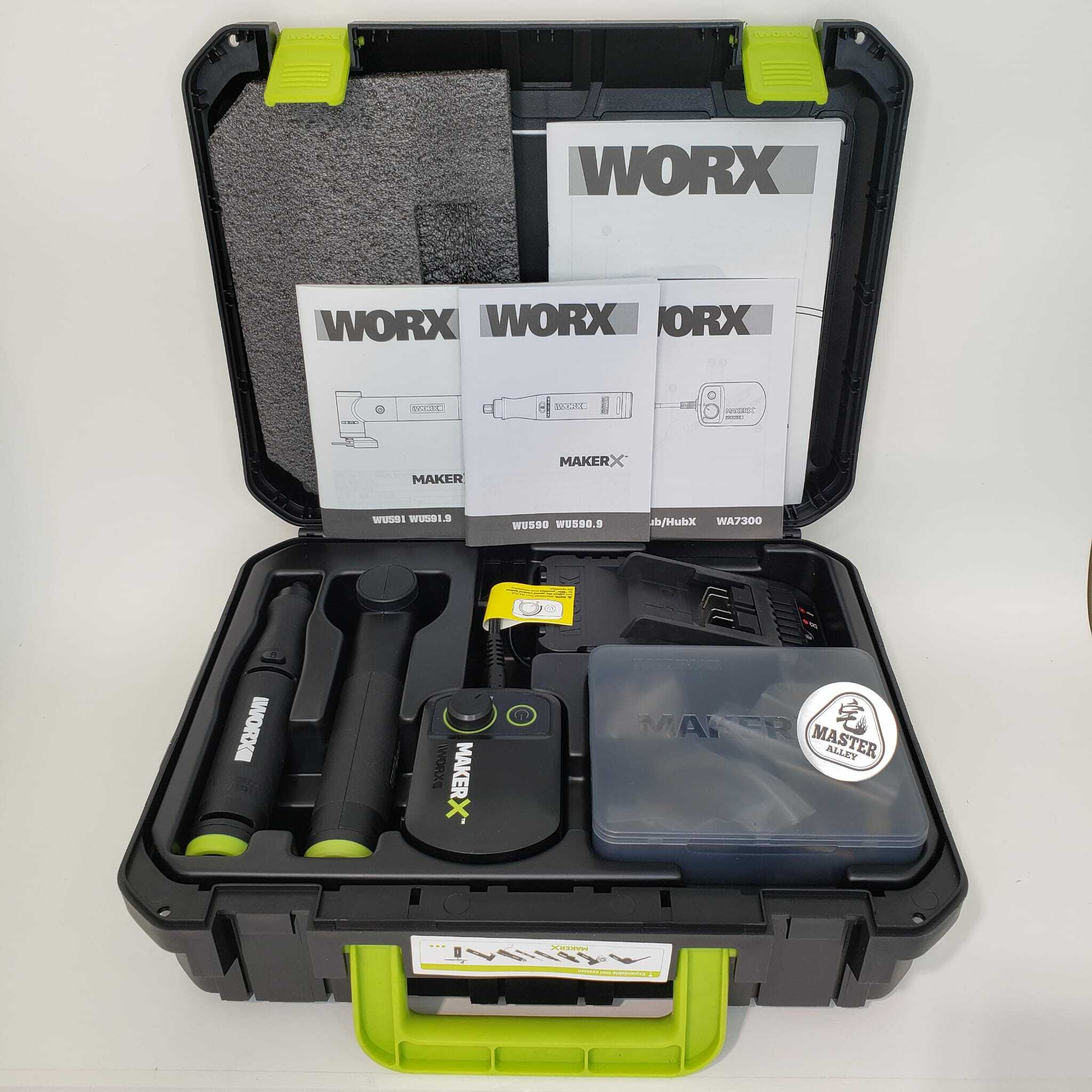 WORX威克士 - 2 in 1套裝（磨筆+磨機）WU951 MAKER X