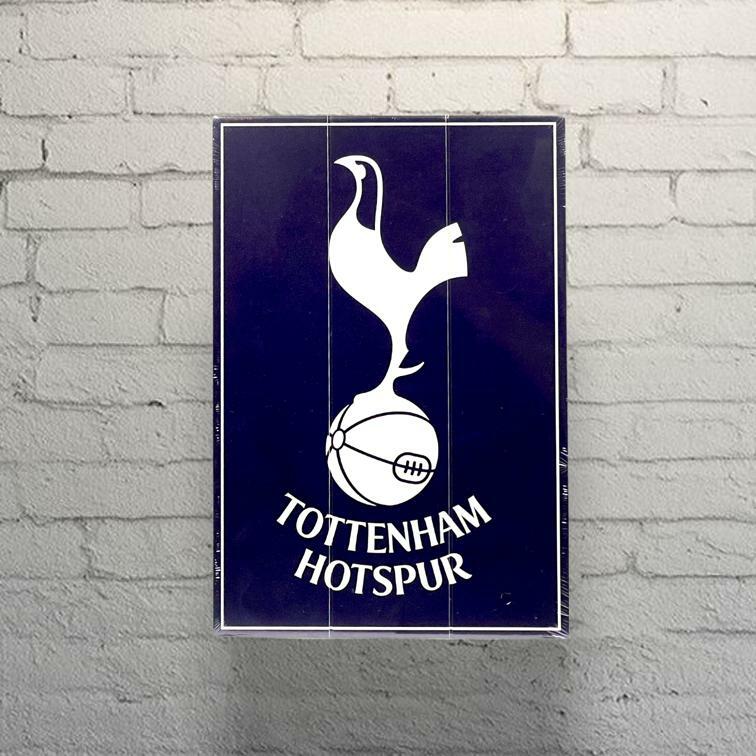 熱刺深藍色會徽木製掛牌