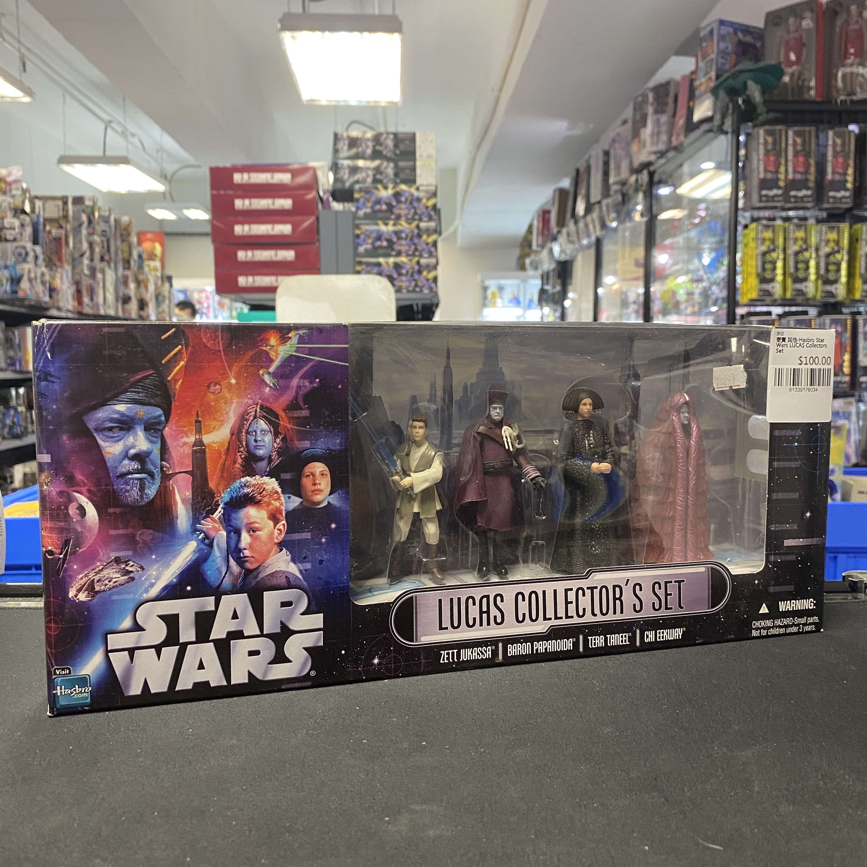 寄賣 其他-Hasbro Star Wars LUCAS Collector's Set