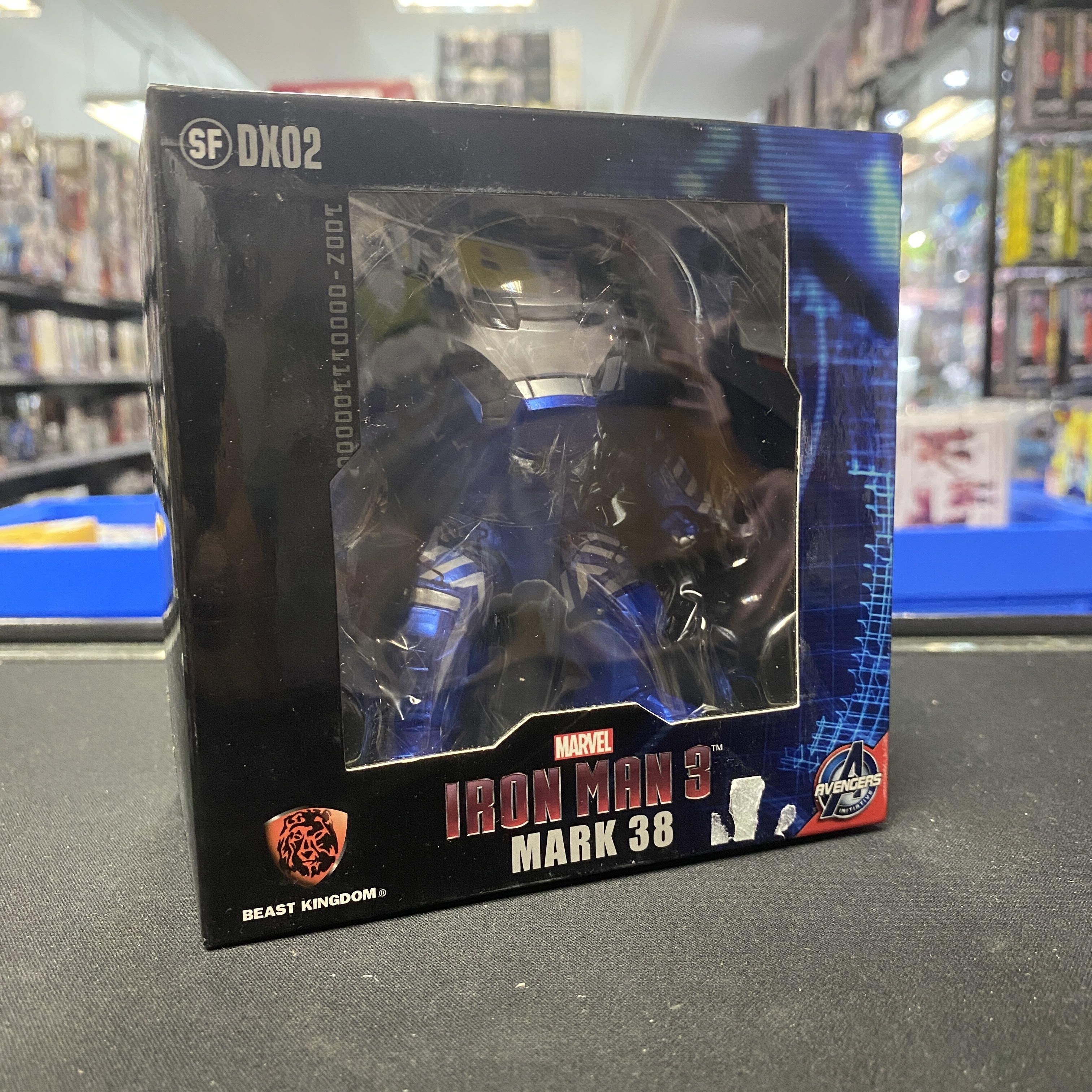 寄賣 其他-Marvel Beast Kingdom SF DX02 Iron Man 3 Mark 38