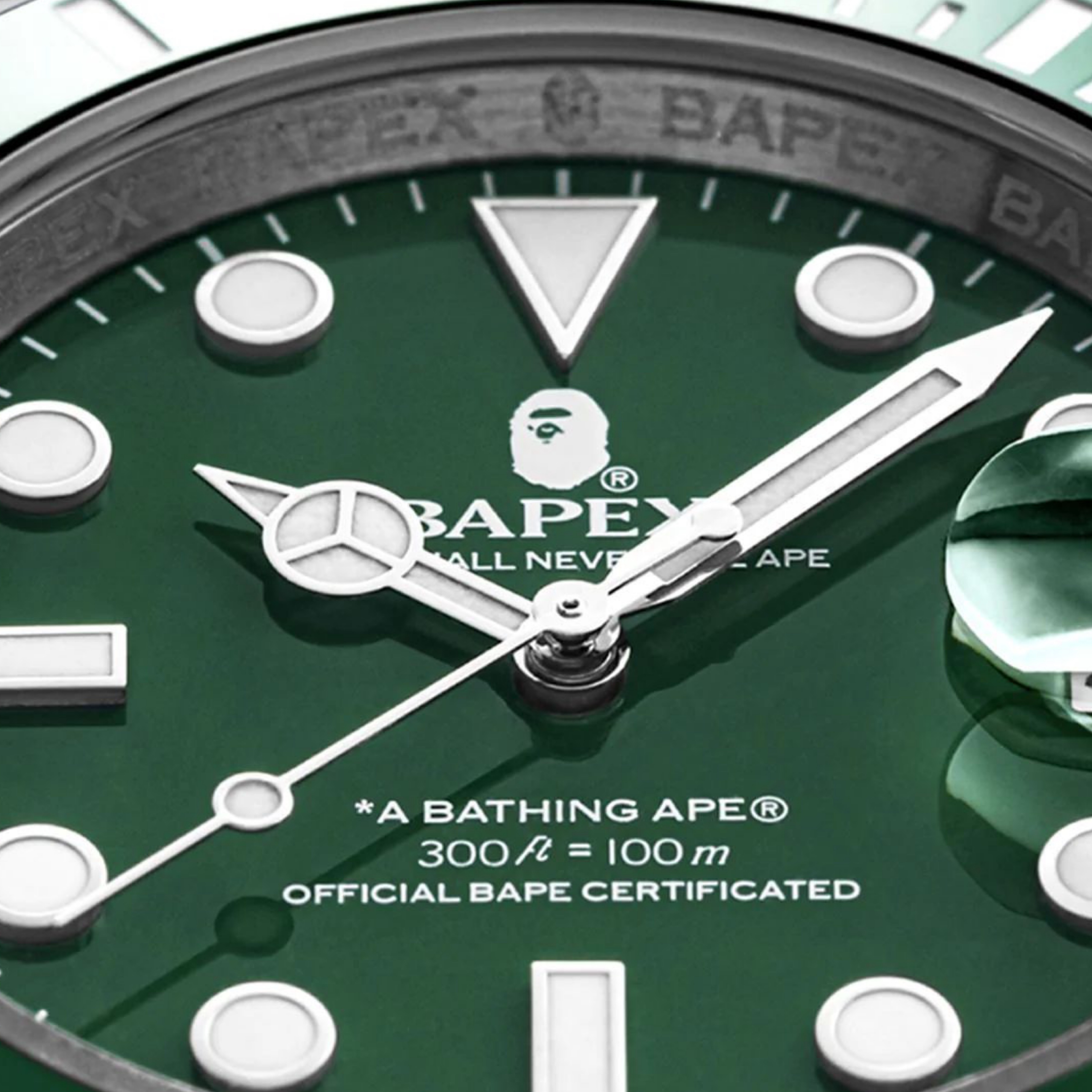 A Bathing Ape Type 1 Bapex (Green)