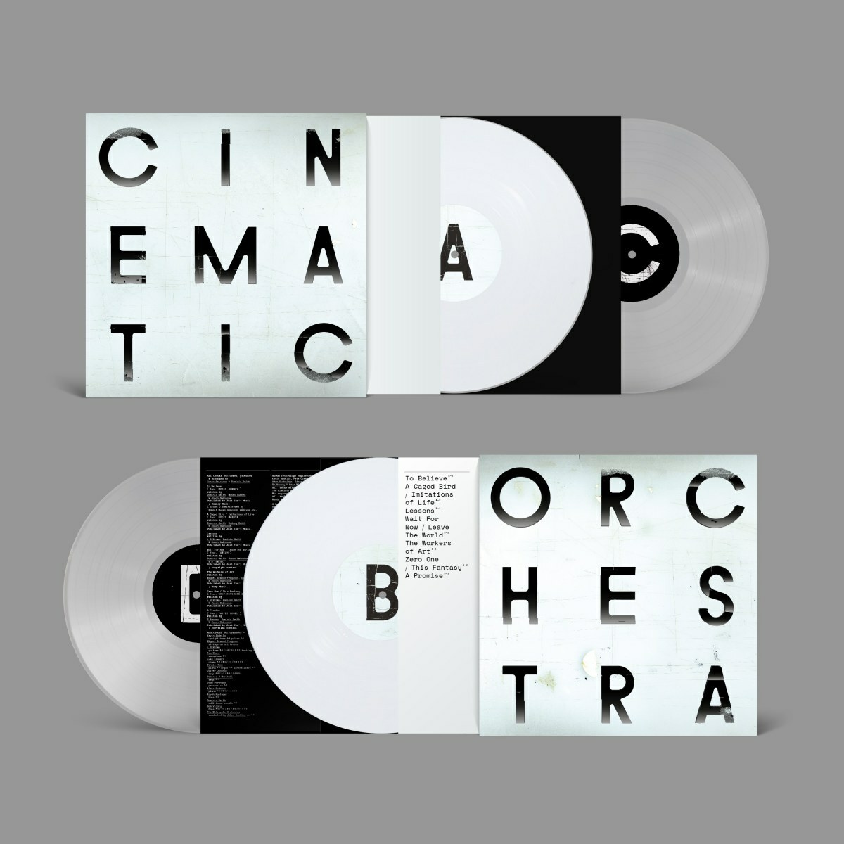 The Cinematic Orchestra《To Believe (Deluxe Version)》（180g 白/透明膠2LP ）