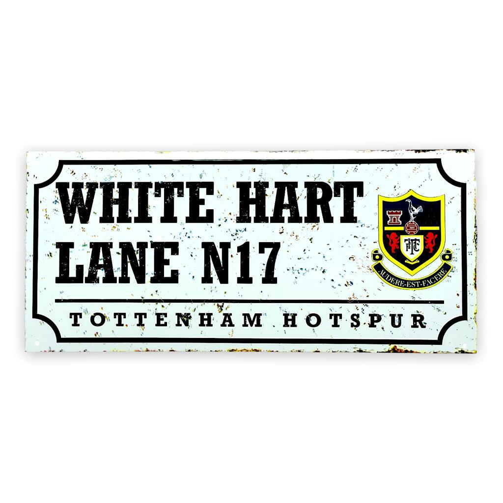 熱刺經典白鹿徑球場金屬路牌