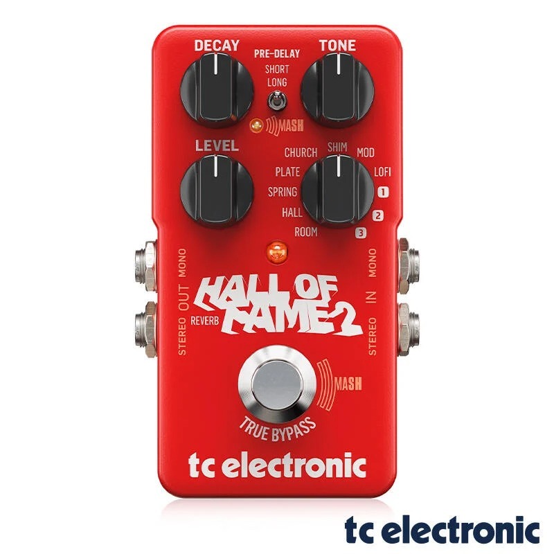 二代TC Electronic Hall Of Fame 2 Reverb 空間效果器