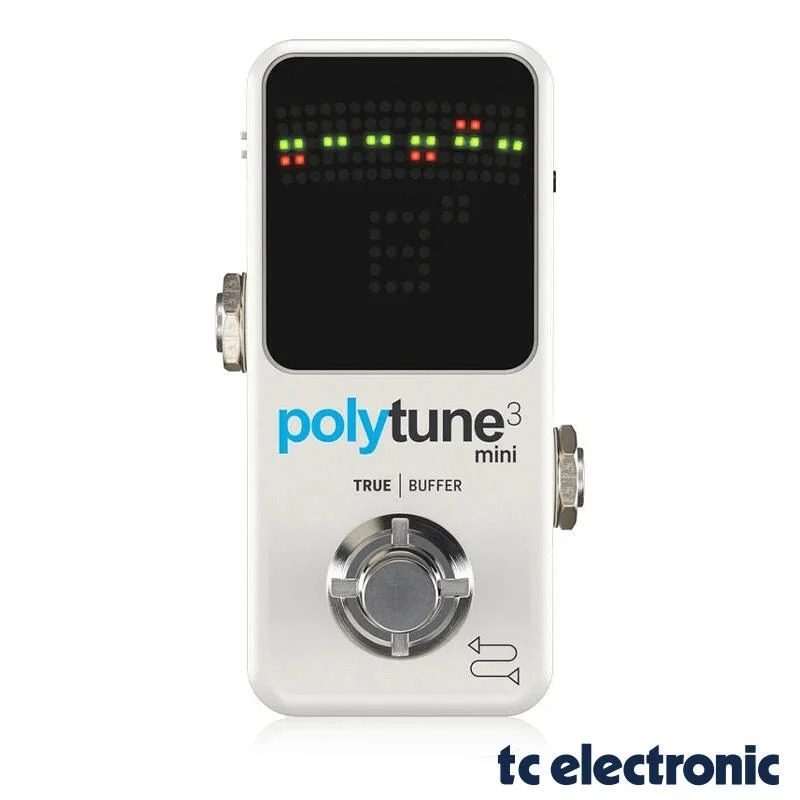 TC Electronic Polytune 3 Mini 地板式調音器 内置BUFFER