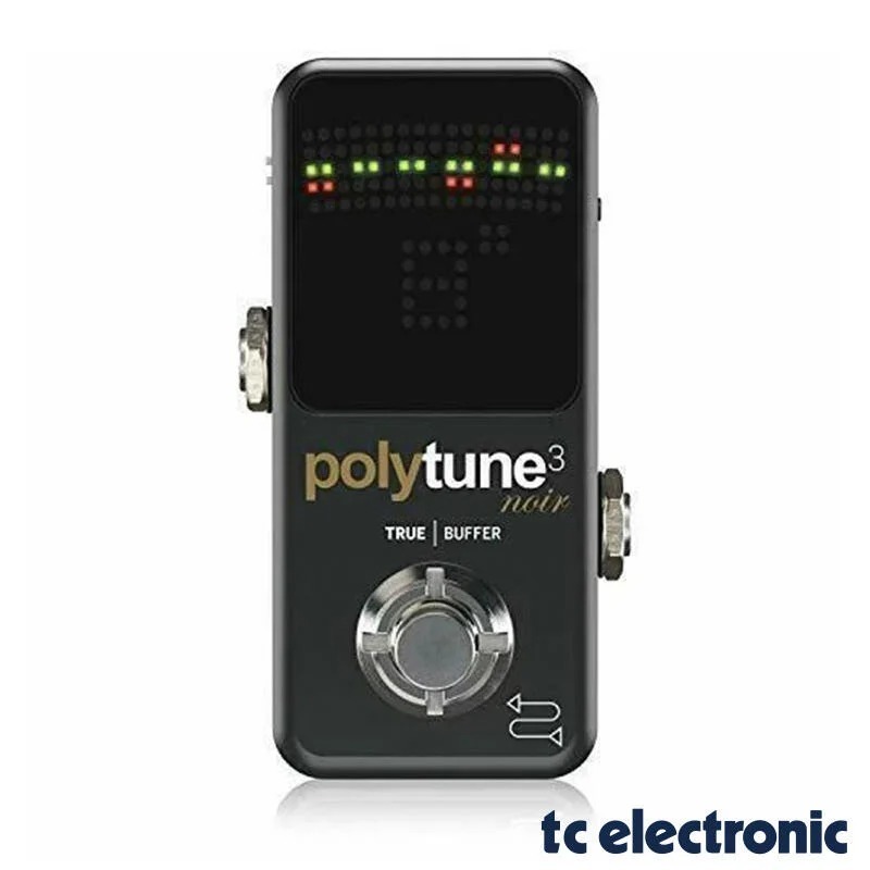 TC Electronic Polytune 3 Mini Noir 地板式調音器 内置BUFFER