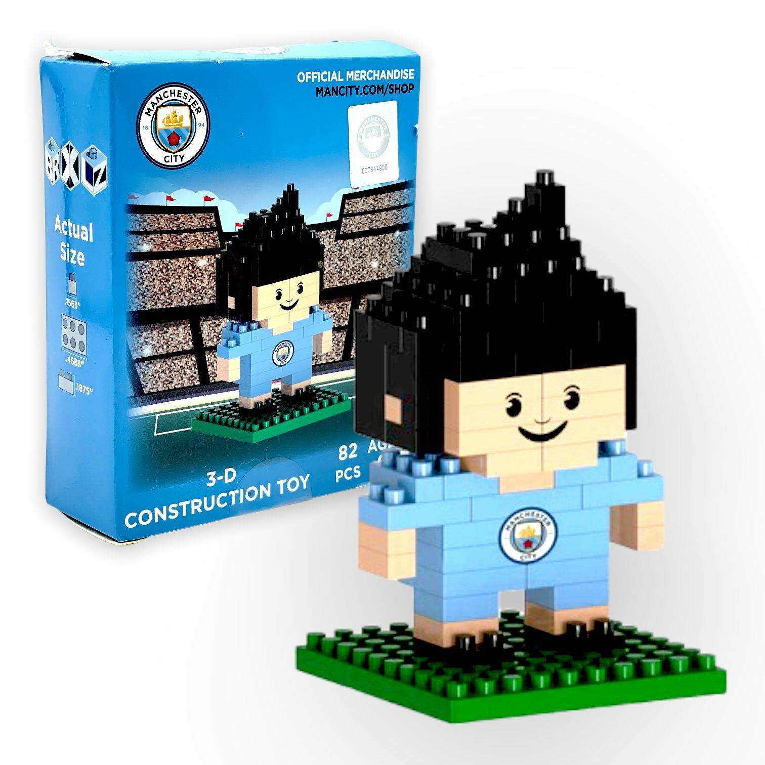 曼城粒粒積木球迷仔