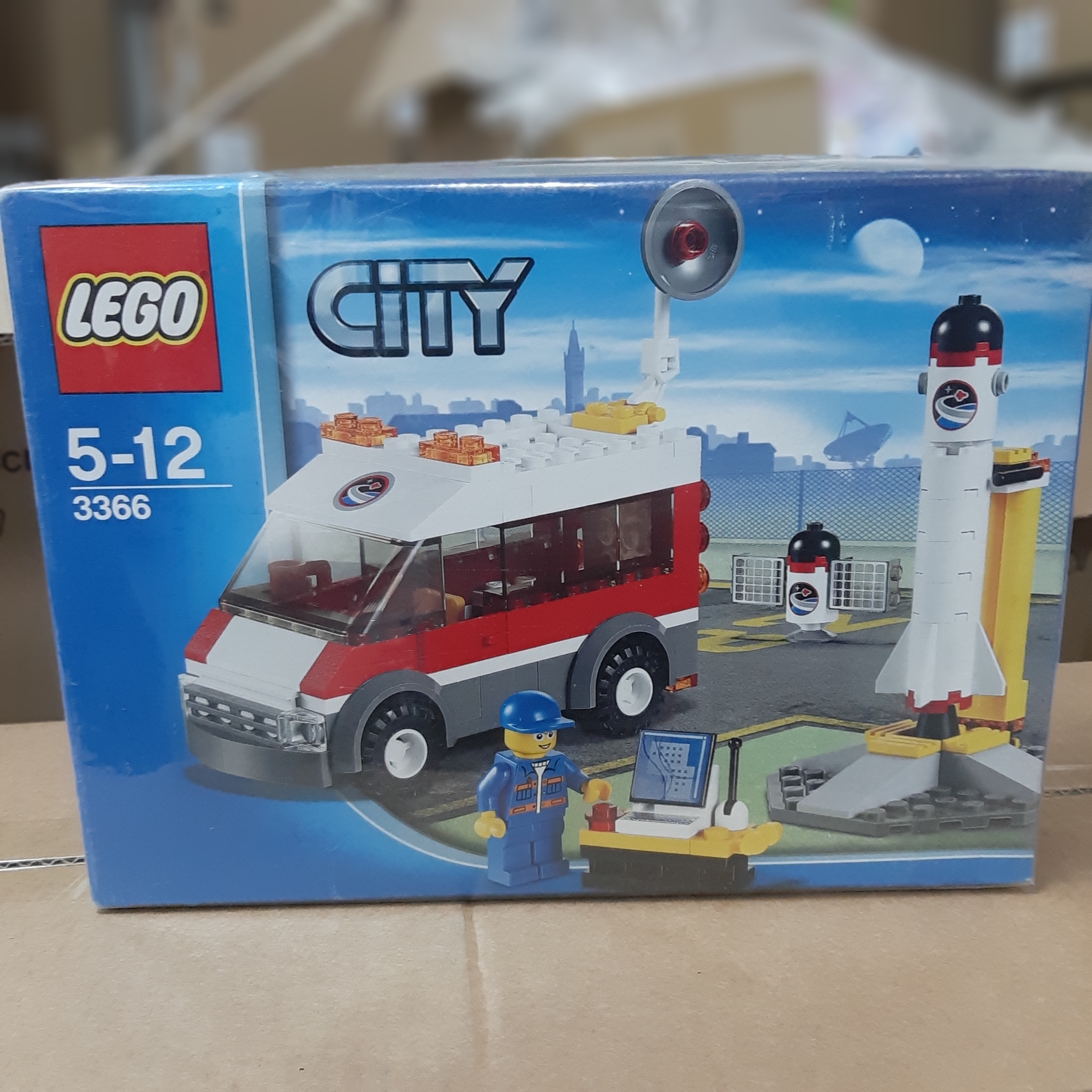 [絕版] LEGO 3366: Satellite Launch Pad (City)