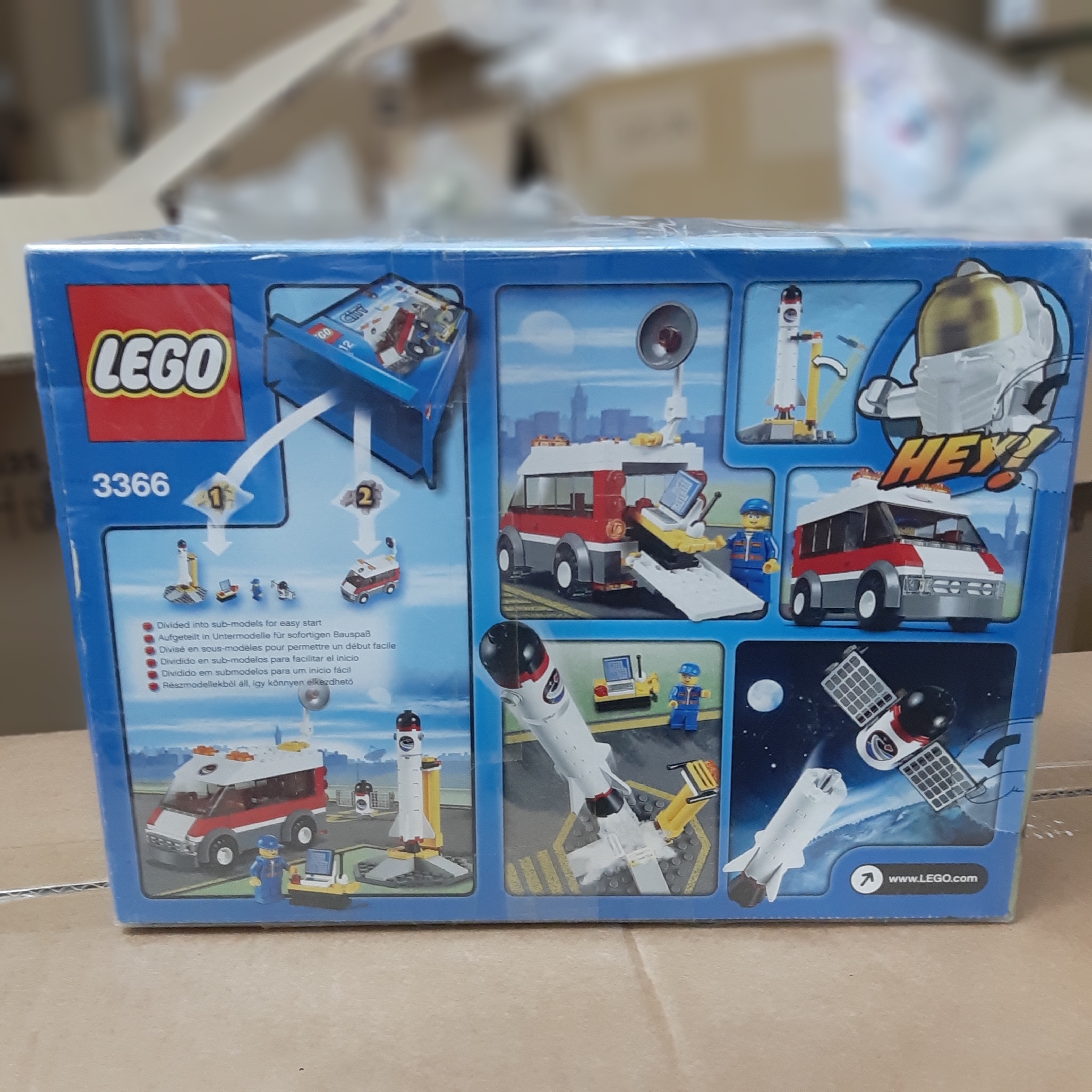 [絕版] LEGO 3366: Satellite Launch Pad (City)