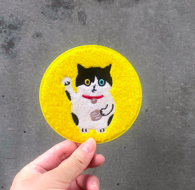 招財貓 貓咪杯墊（2入）|superB studio