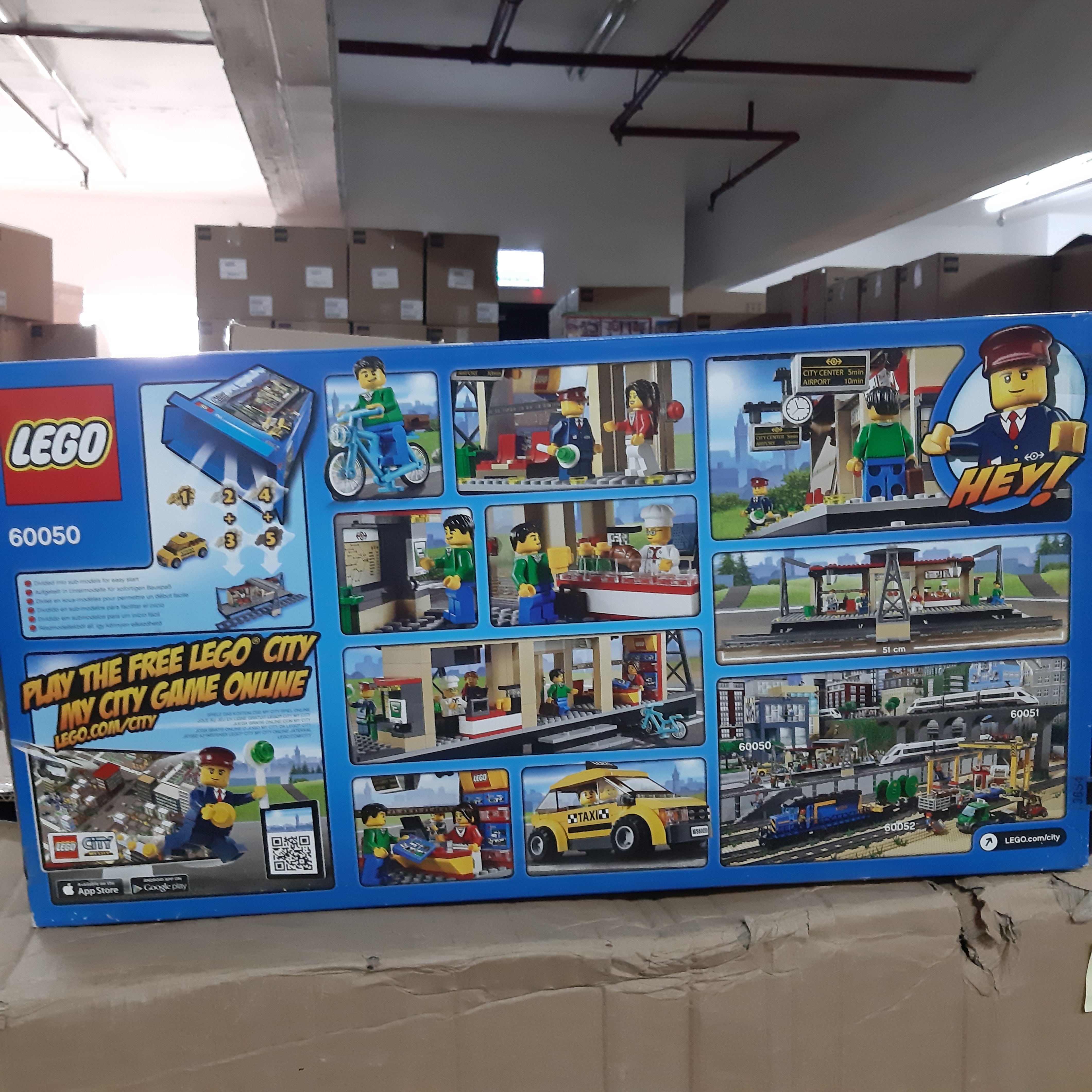 [絕版] LEGO 60050  Train Station (City)