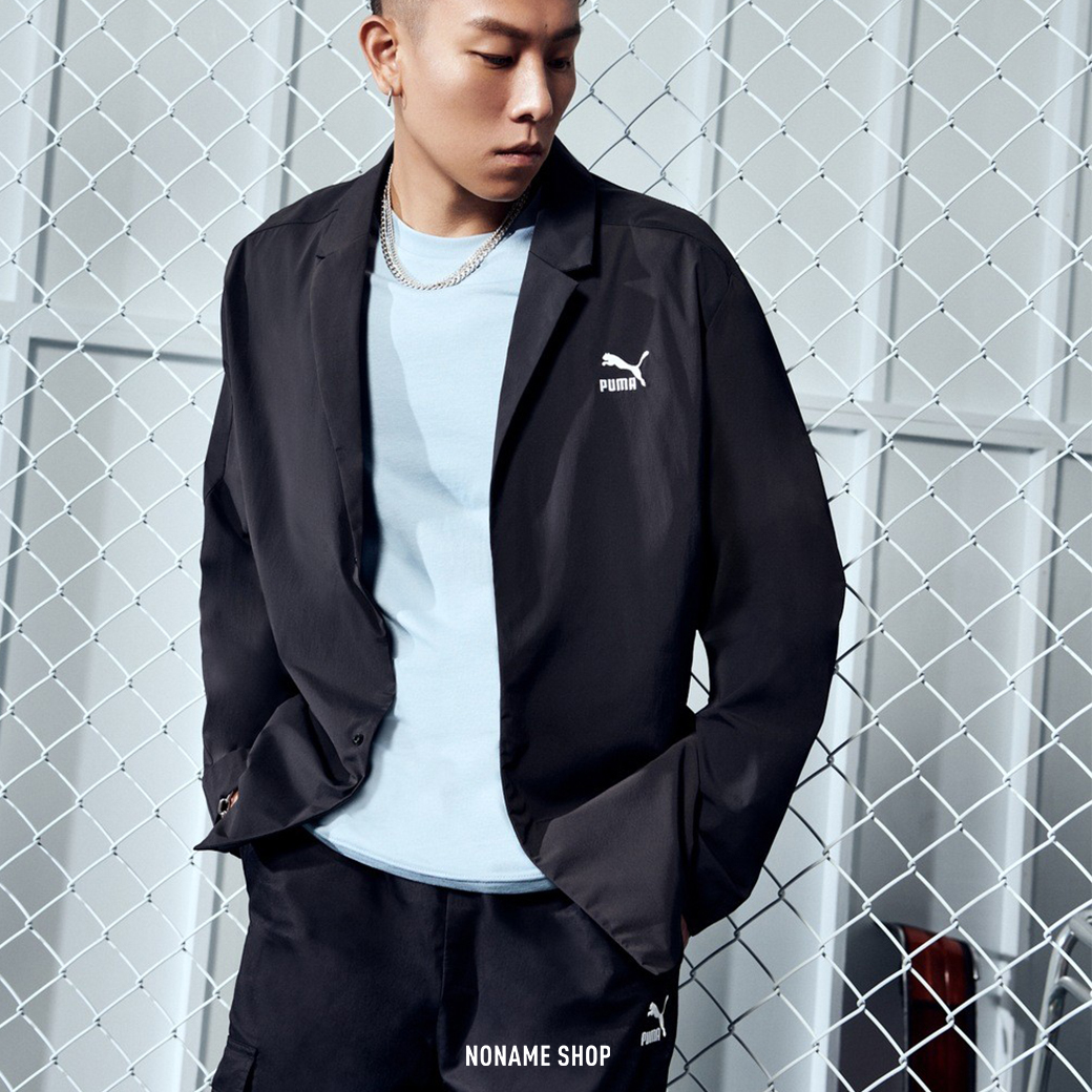 PUMA T7 西裝外套 瘦子 同款 黑色