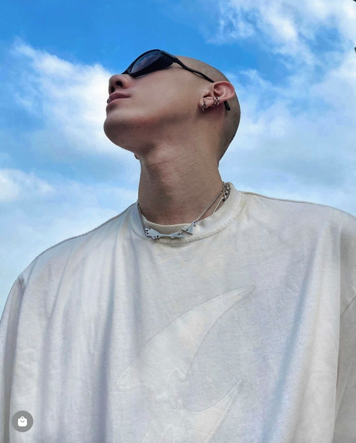 Fe3c 太空拼圖項鍊 Space Puzzle Necklace