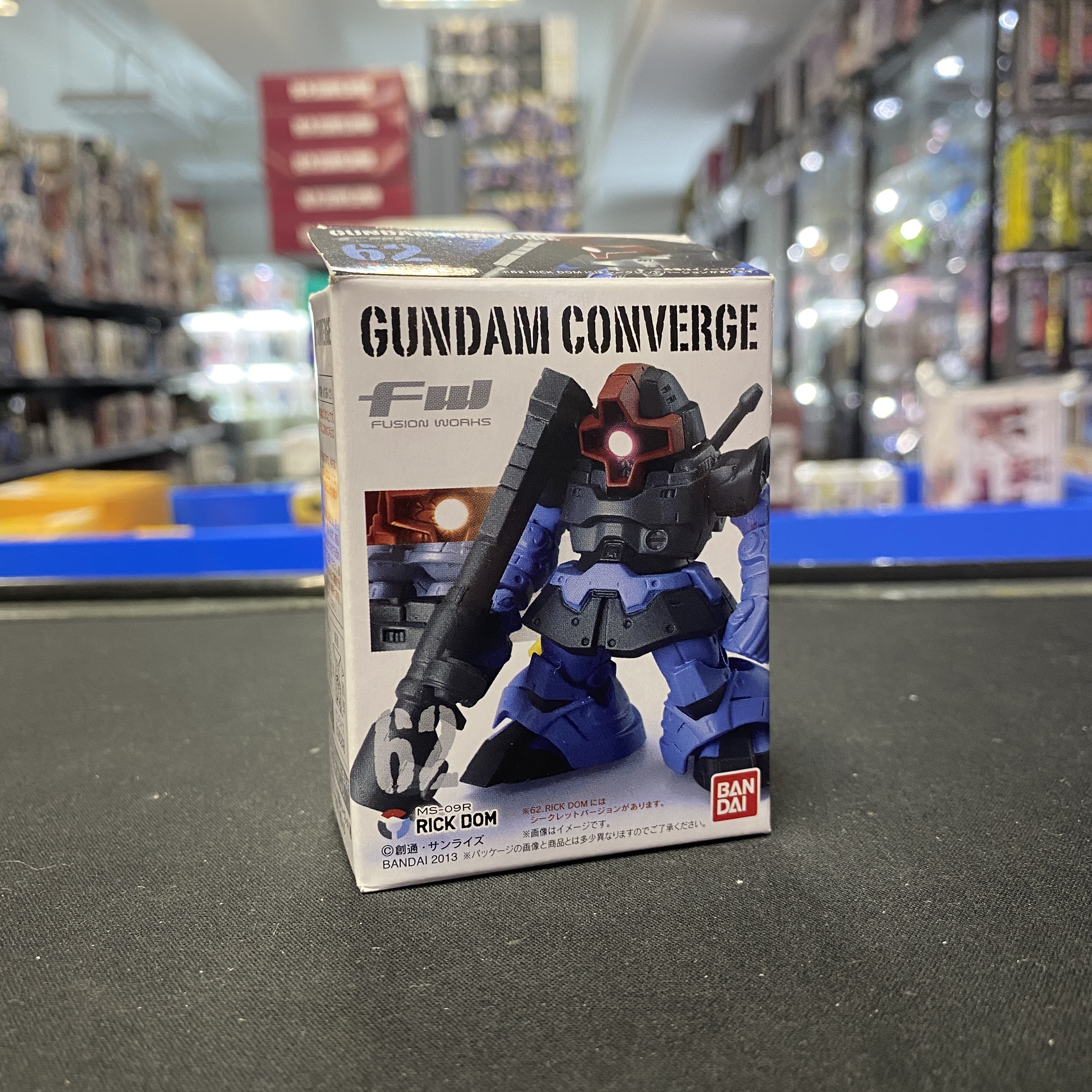 寄賣 GUNDAM-Gundam Converge 62 MS-09R RICK DOM