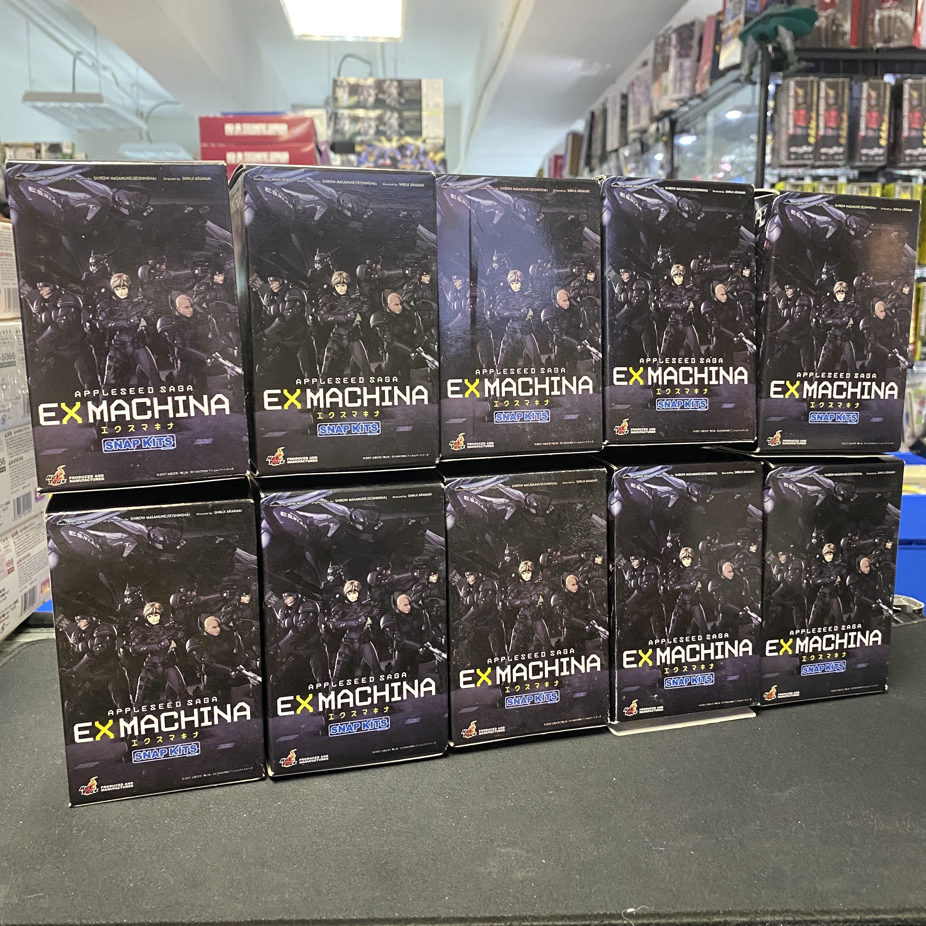 寄賣 其它-Hottoys 蘋果核戰記APPLESEED SAGA EX MACHINA Snap kits 十盒一套