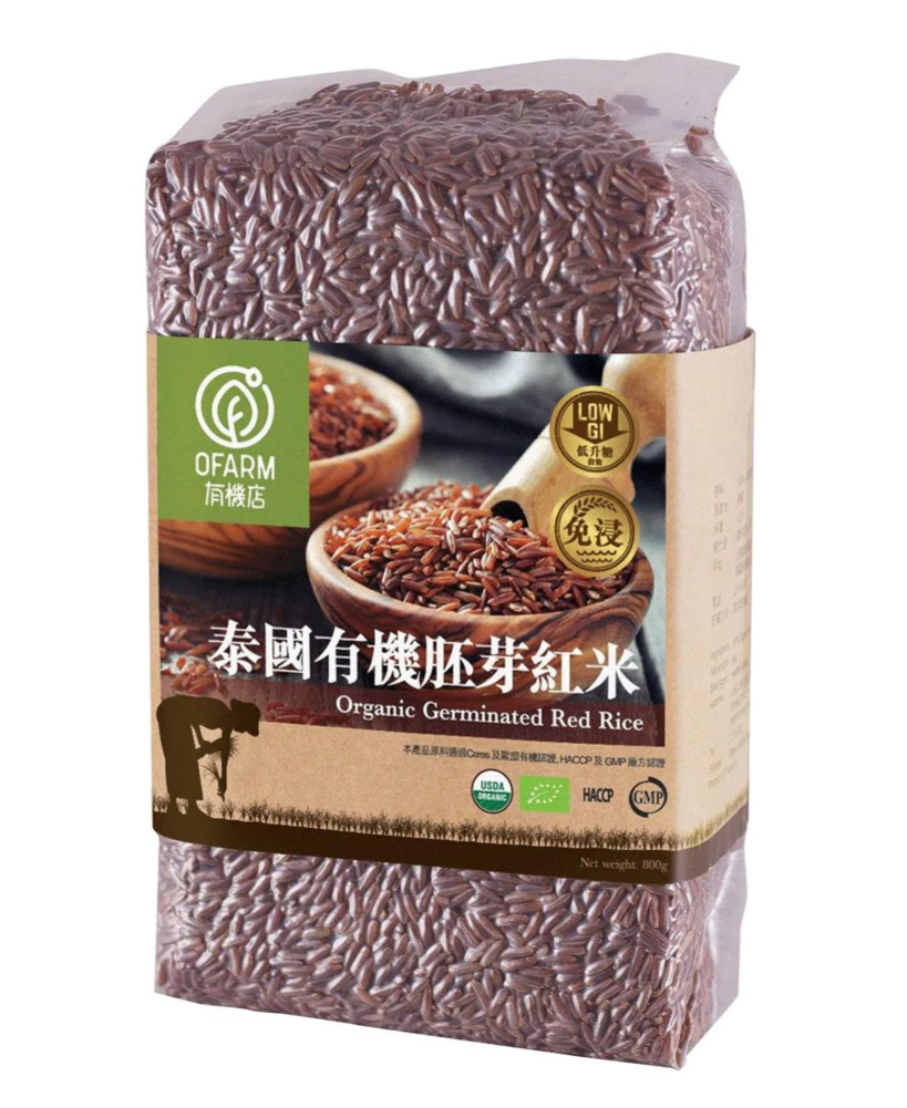 H1: O'FARM - 泰國有機胚芽紅米 800g