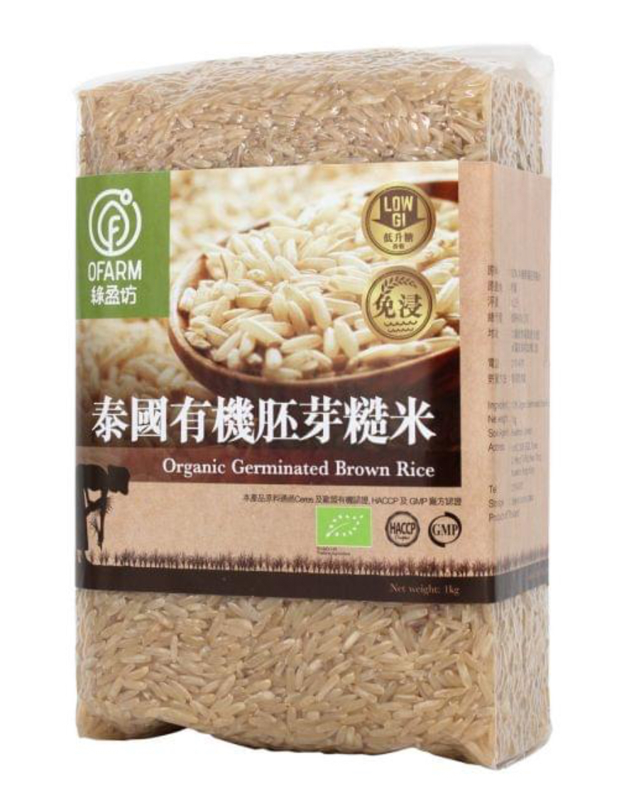 H1: O'FARM - 泰國有機胚芽糙米 1KG
