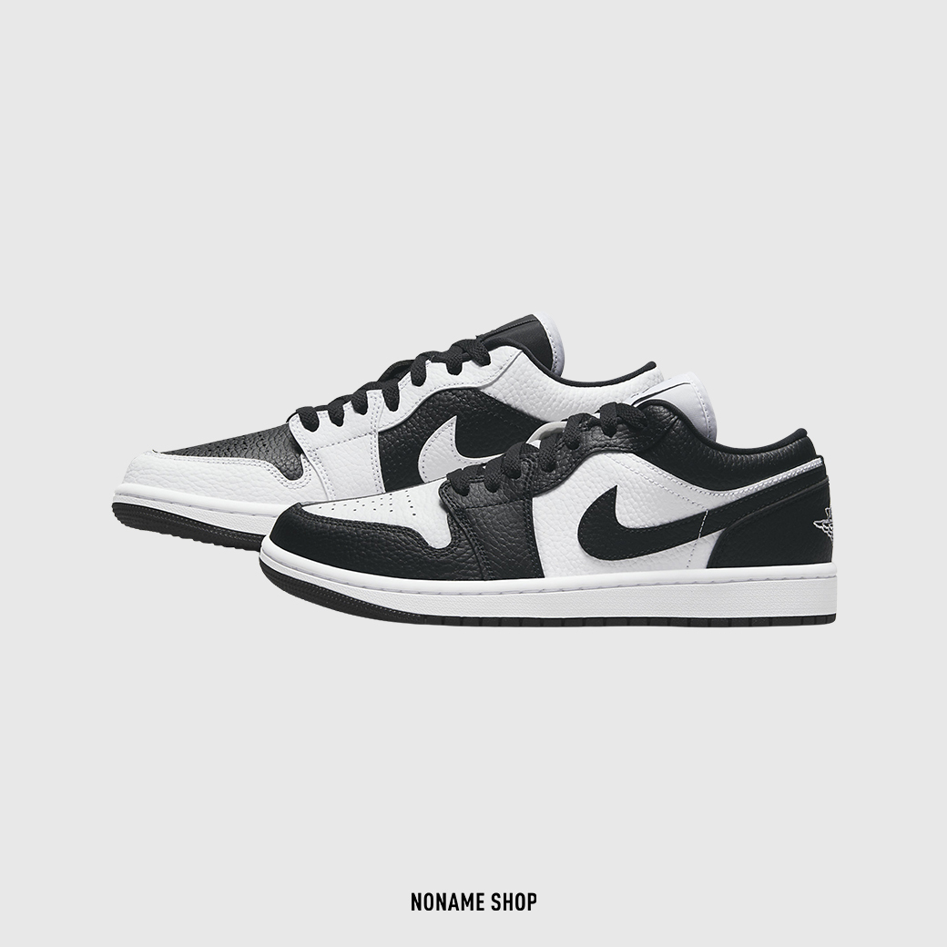 NIKE AIR JORDAN 1 LOW  Split 陰陽 黑白 (女款)