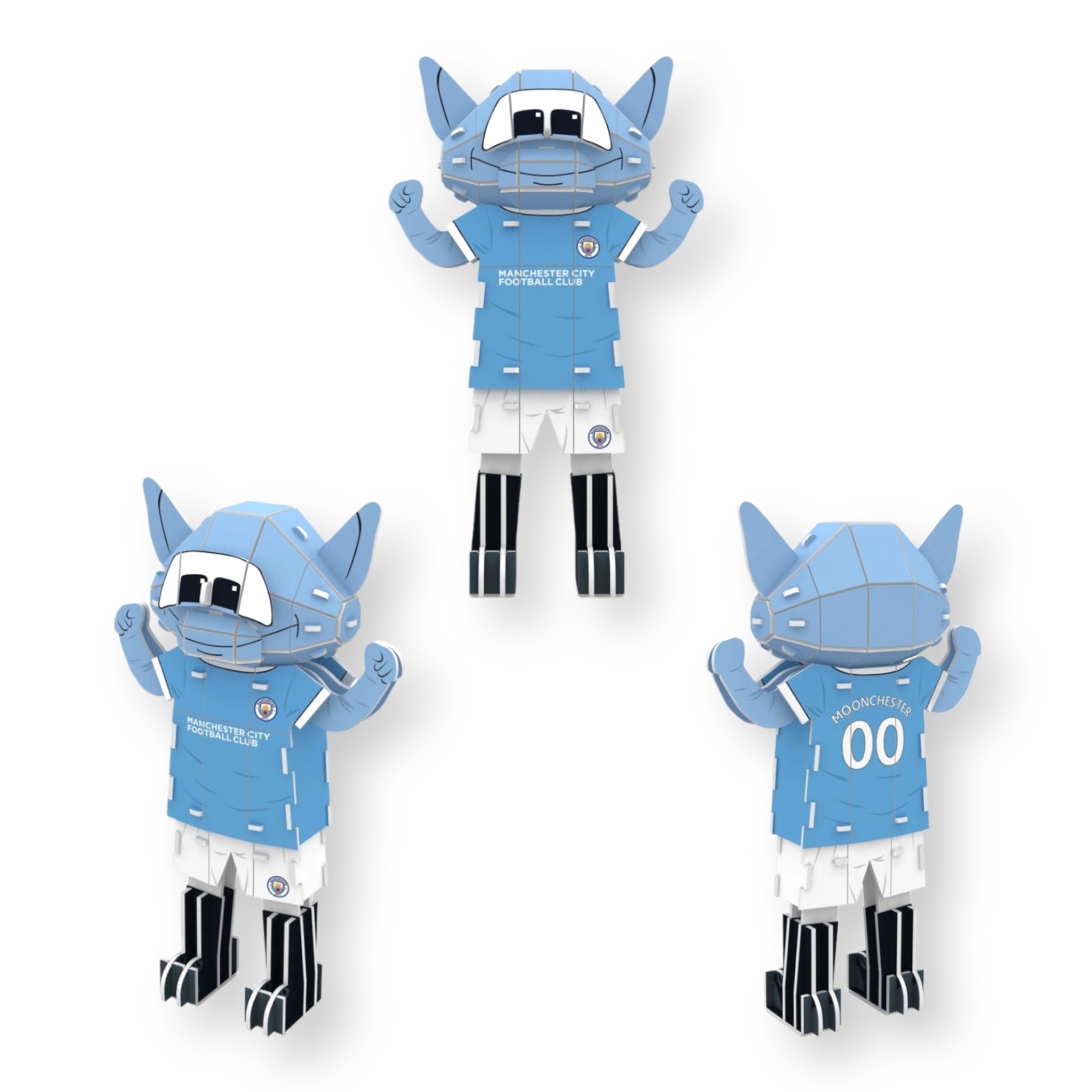 曼城吉祥物3D立體拼圖