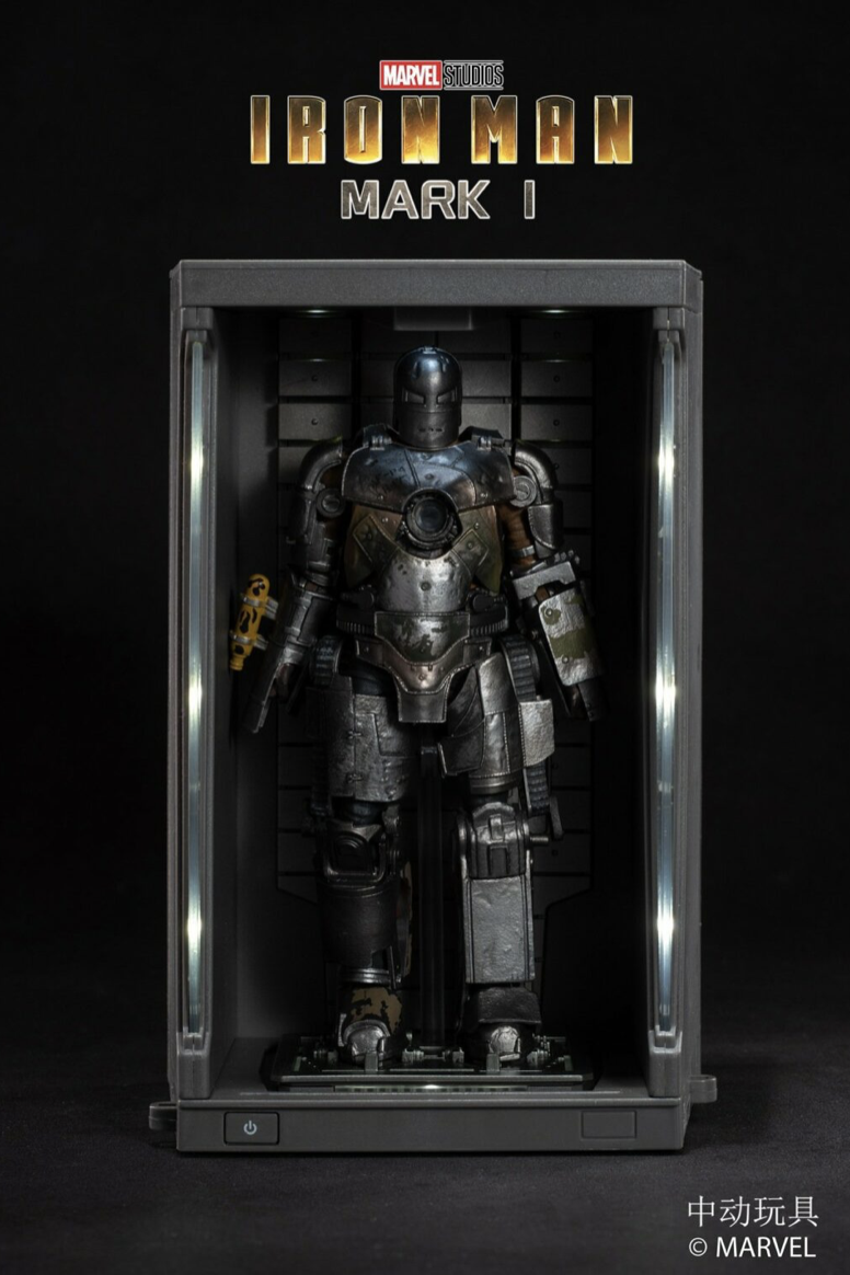 ZD Toys 1/10 Iron Man Mark XXXIX (Mark 39 Gemini) Action Figure – Marvel Studios Collectible