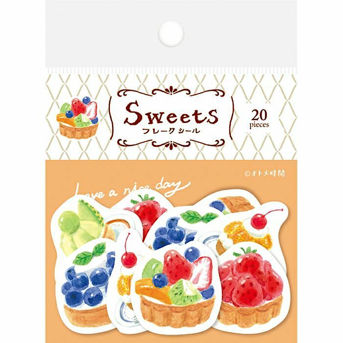 Furukawashiko Washi Sticker Pack－Otome Time Series (Japanese Stationery Brand)