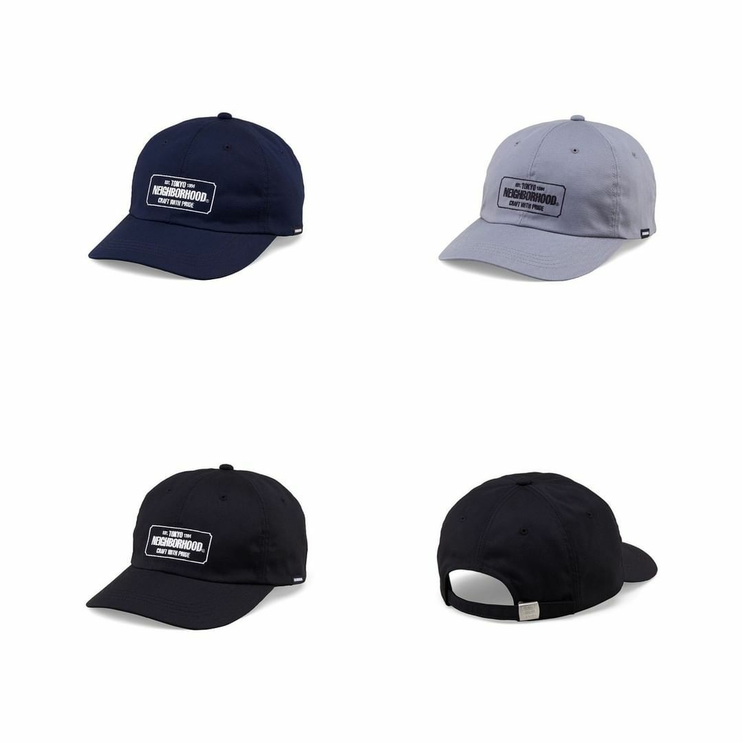 2022AW NEIGHBORHOOD DAD CAP EC LOGO 棒球帽 老帽 3色 現貨