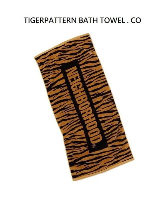 2022AW NEIGHBORHOOD TIGERPATTERN BATH TOWEL 虎紋浴巾