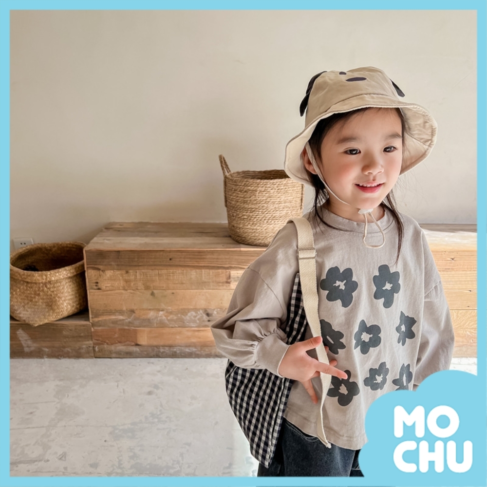 小花朵長袖衛衣(兩色)