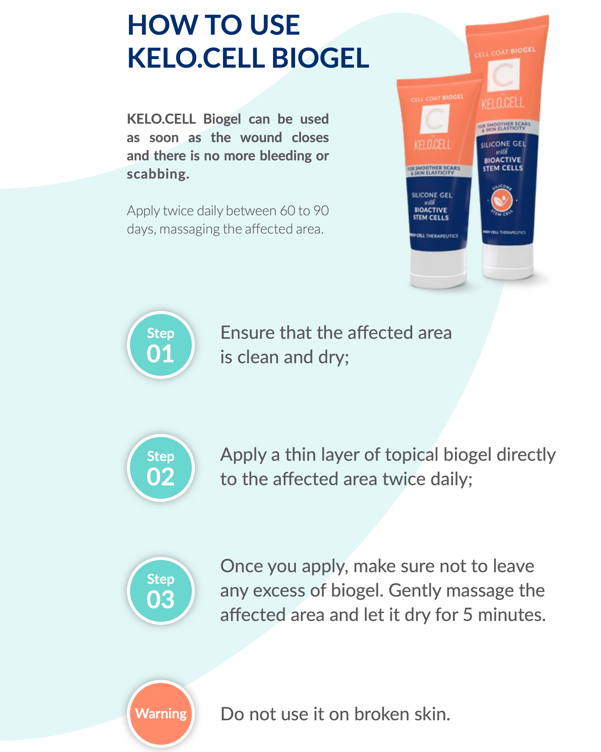 How to use Kelo.Cell Biogel