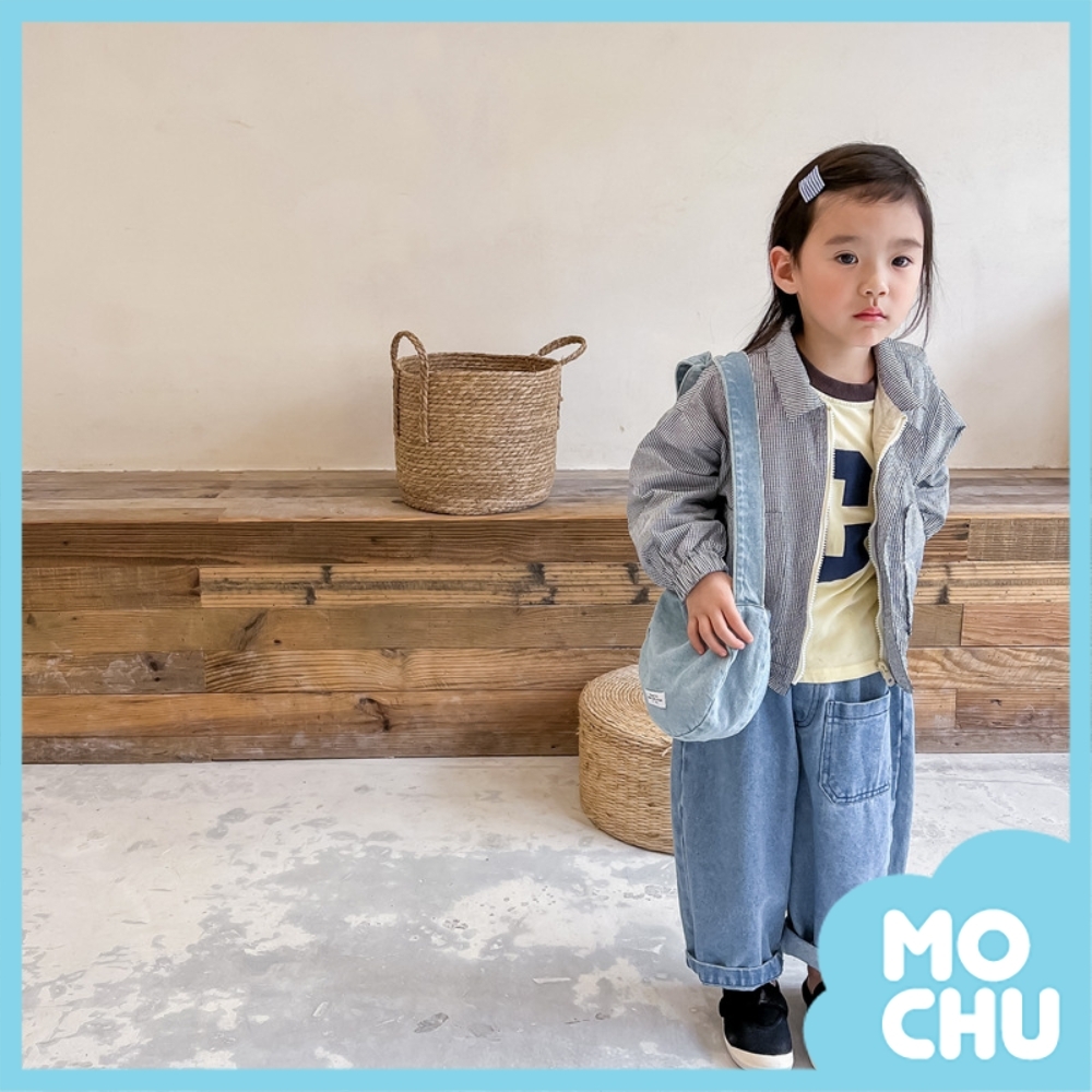 小口袋牛仔哈倫褲(兩色)