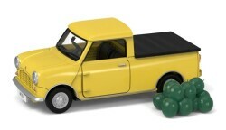 Tiny 微影 城市 合金車仔 - Morris Mini Pickup (黃色)
