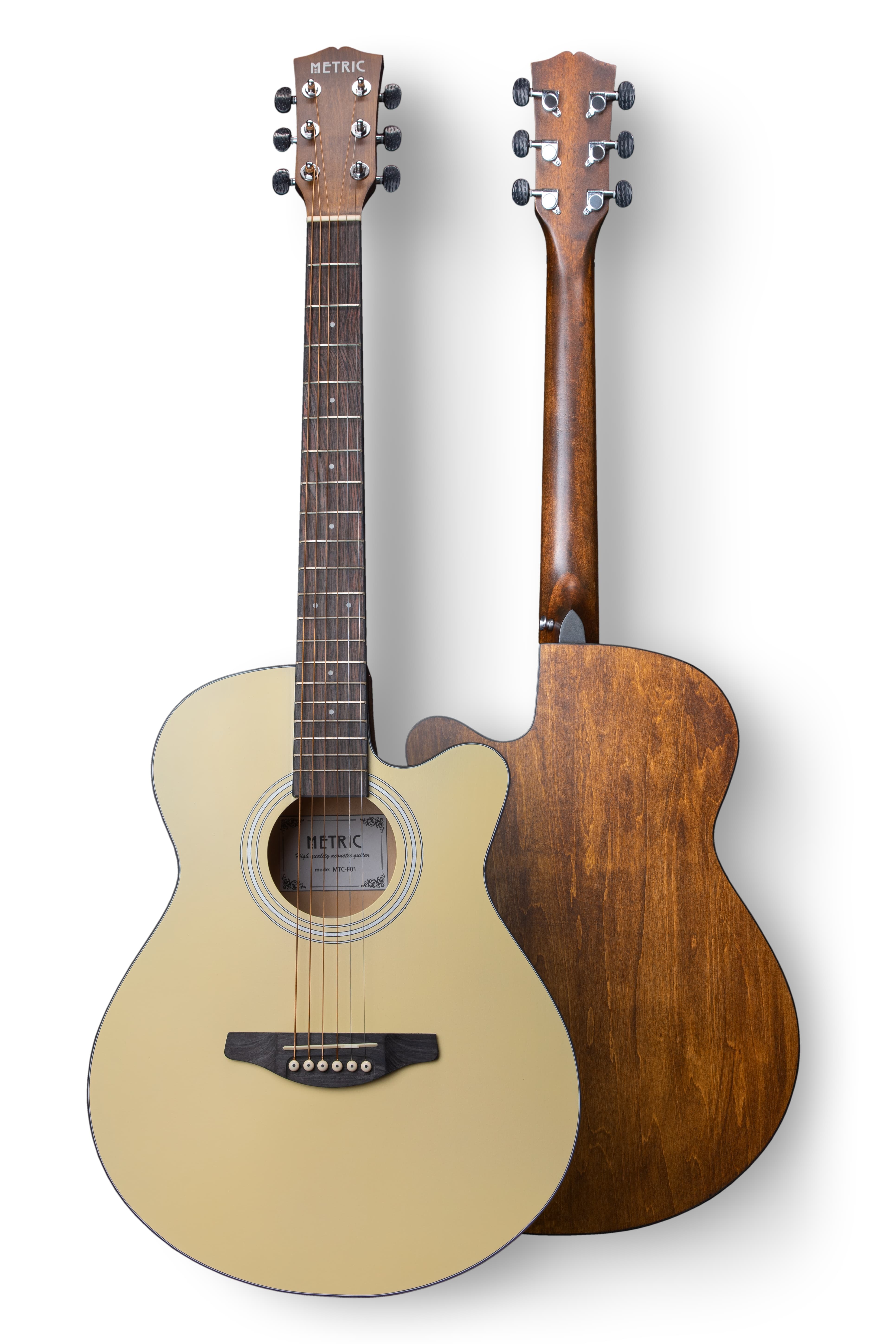 METRIC MTC-F01 椴木合板 木吉他 附琴袋