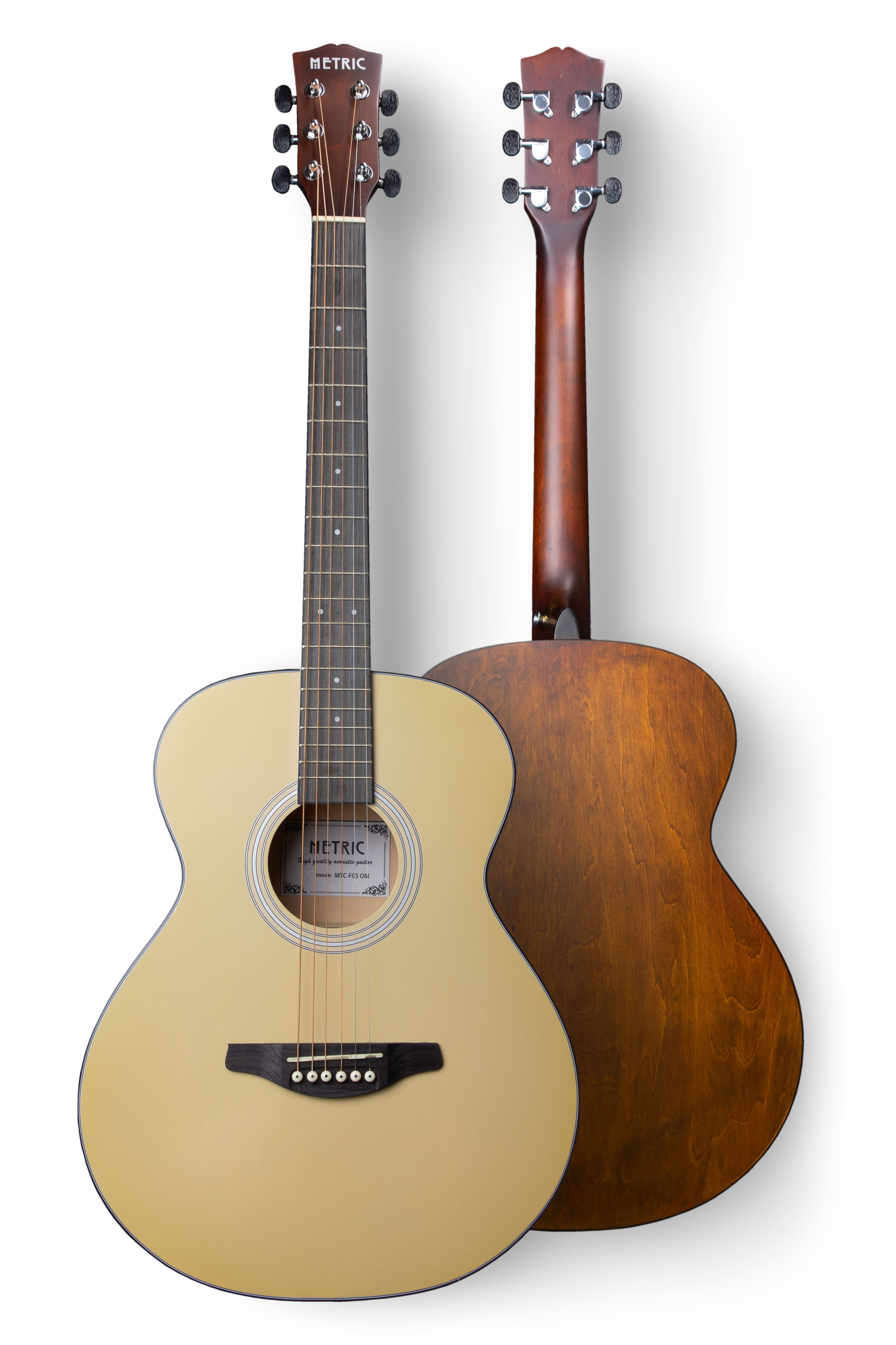 METRIC MTC-F05 椴木合板 木吉他 OM桶【附琴袋、配件】
