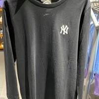 [S] MLB NEW YORK YANKEES LONG SLEEVE, BLACK, 31OP05011-50L (SMLB152)