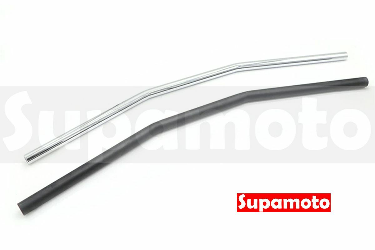 -Supamoto- 一字 平把 下斜 復古 車把 手把 通用 改裝 低把 咖啡 小燕 無角度 直把