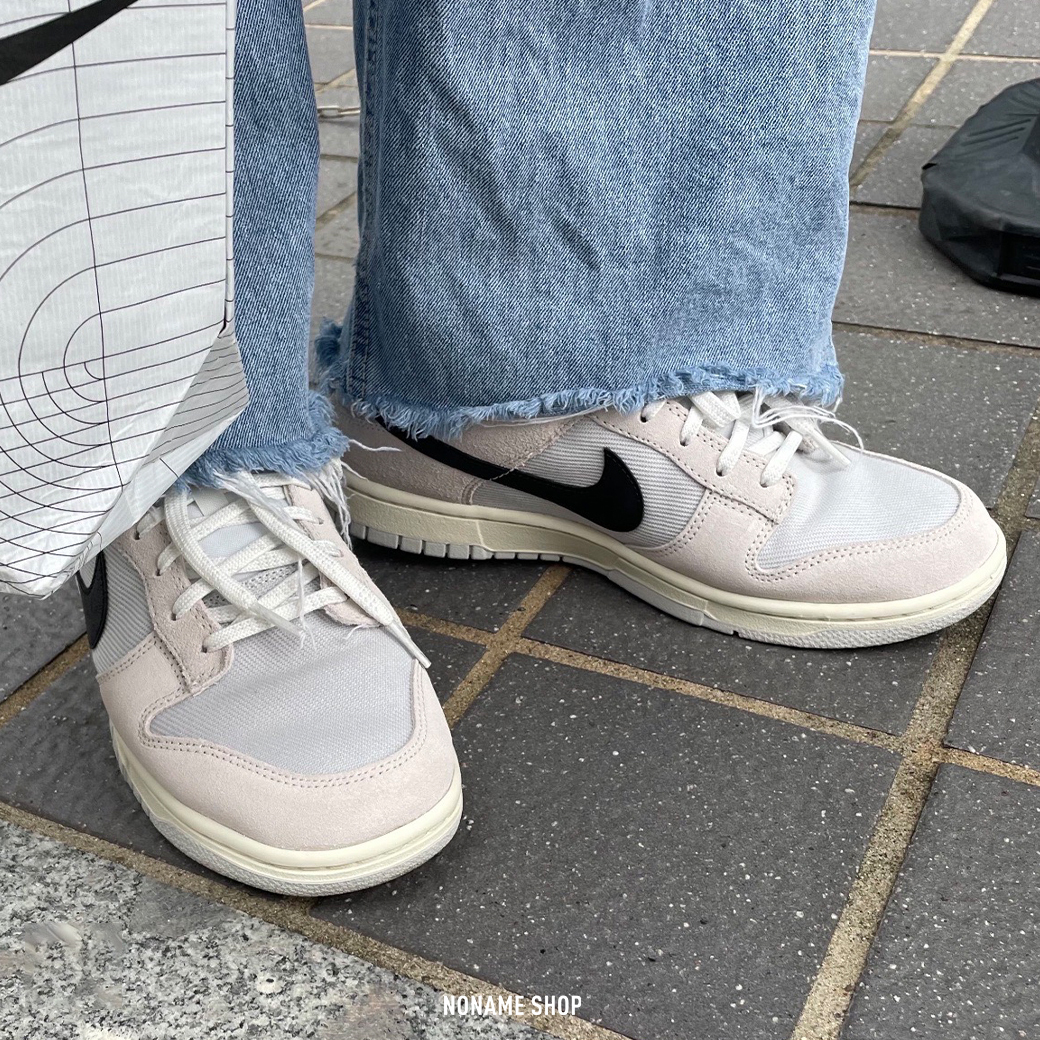 NIKE DUNK LOW Certified Fresh 麂皮 奶油底 灰鹽