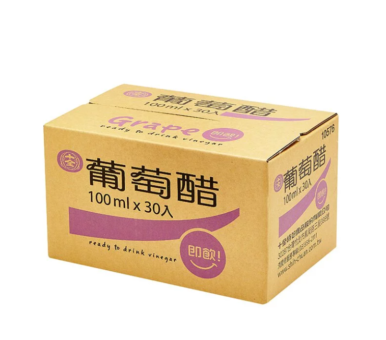 【十全】葡萄醋飲100ML (30入/箱)
