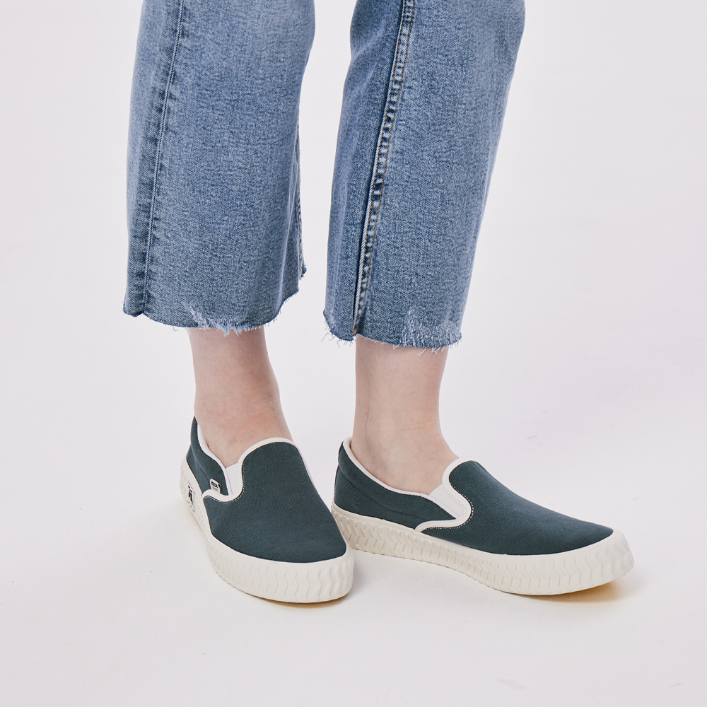 moz瑞典駝鹿 奶泡感 超舒適懶人鞋(海峽綠) 男女款