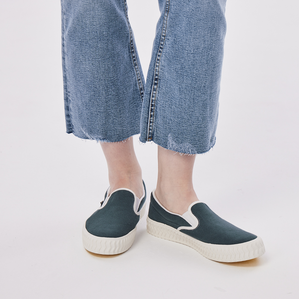 【惜福商品999】moz瑞典駝鹿 奶泡感 超舒適懶人鞋(海峽綠)