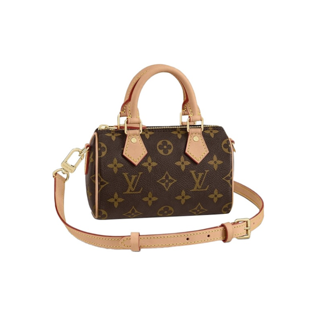 Louis Vuitton LV Nano Speedy 迷你波士頓手提包 斜背包