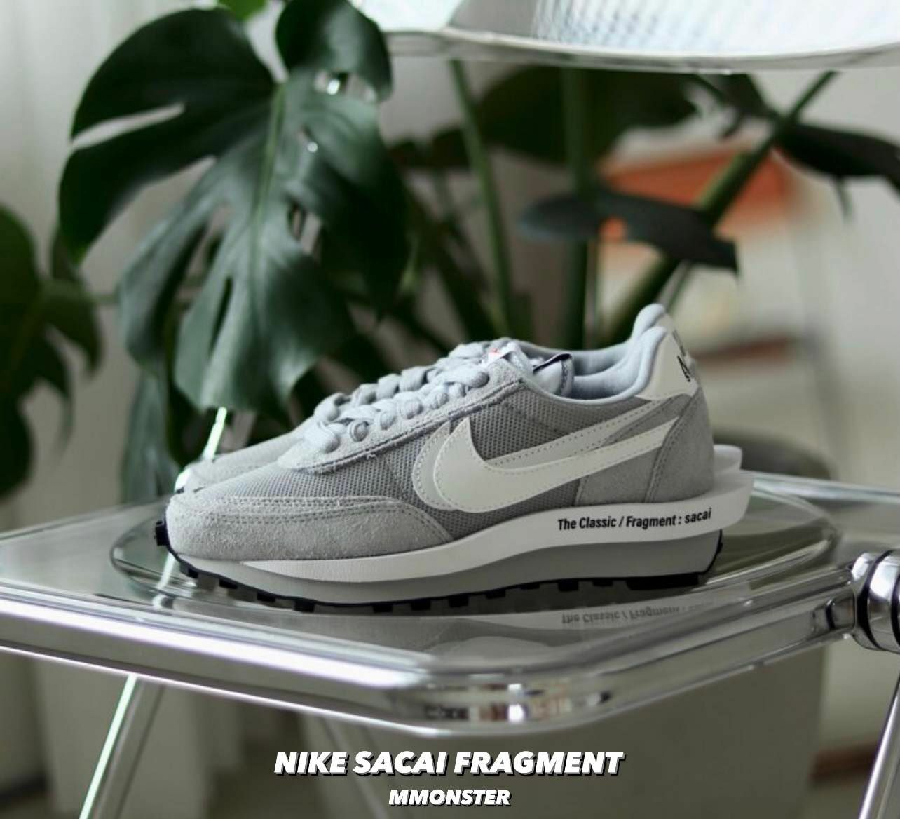 NIKE X SACAI X FRAGMENT 休閒/ 灰閃電/ 男鞋DH2684-001